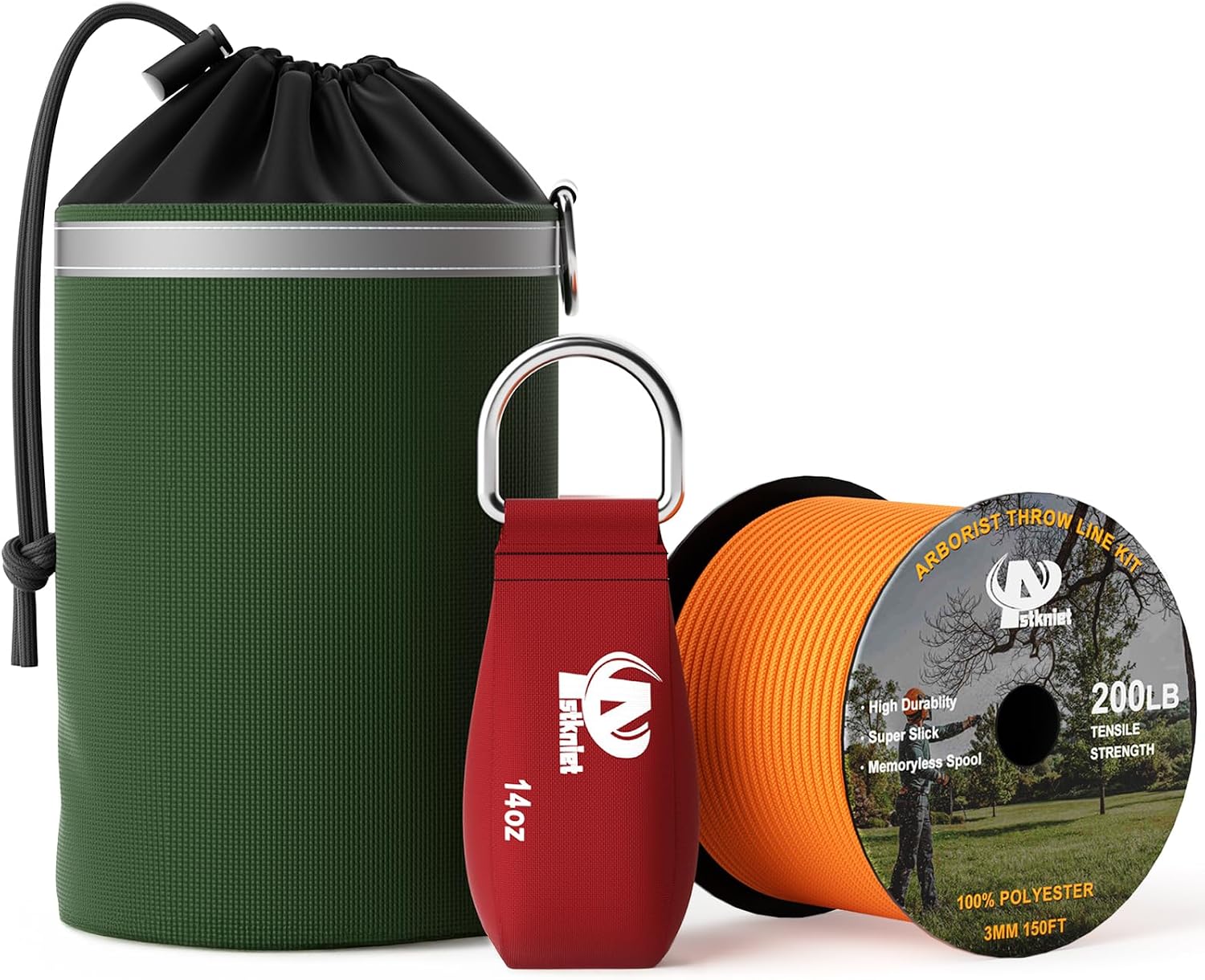Aystkniet arborist throw line kit